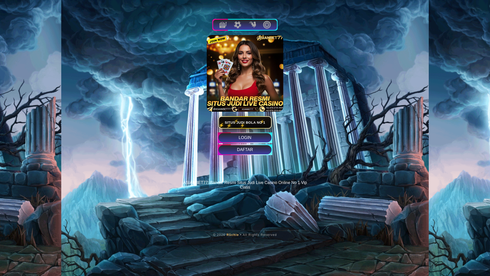 website screenshot of https://ampas-khotham.pages.dev/