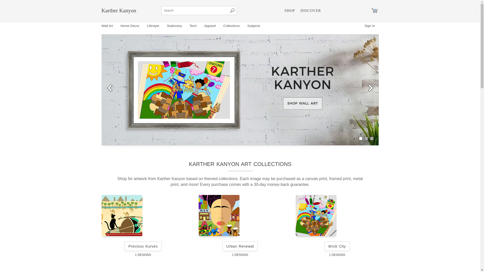 website screenshot of https://kartherkanyon.com/