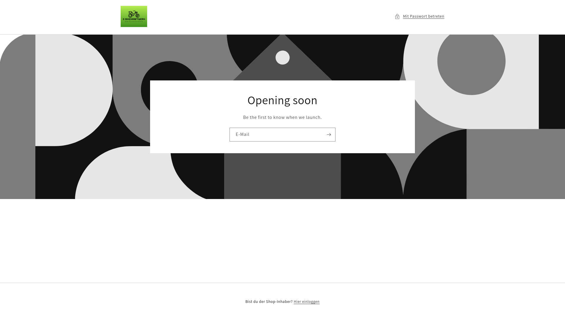 website screenshot of https://e-bikekraftwerk.de/