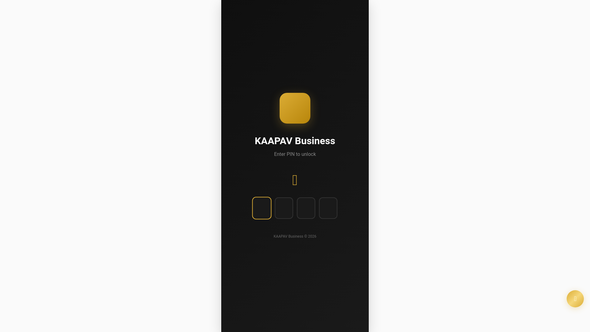 website screenshot of https://kaapav-app.pages.dev/