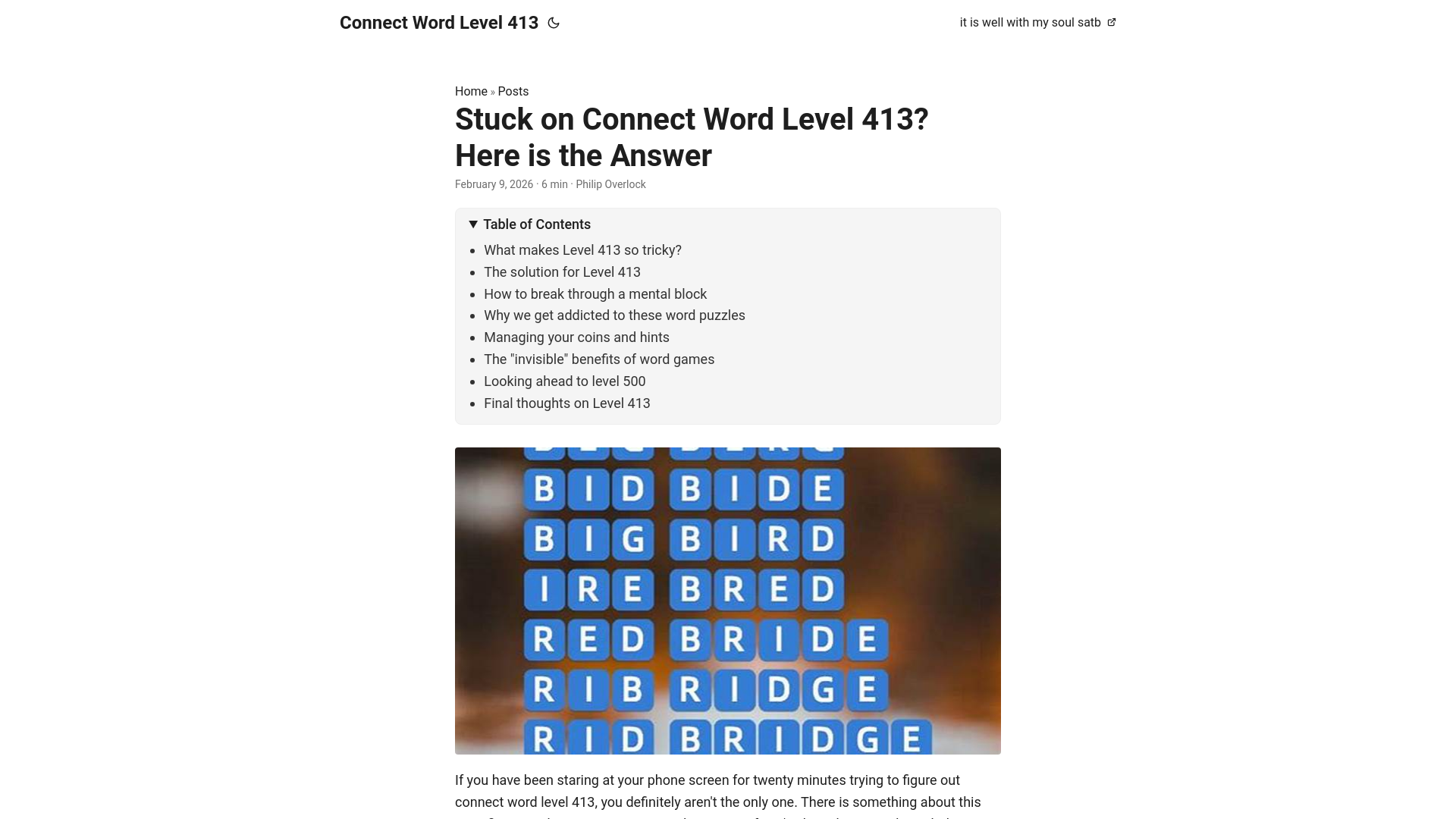 website screenshot of https://connect-word-level-413.pages.dev/