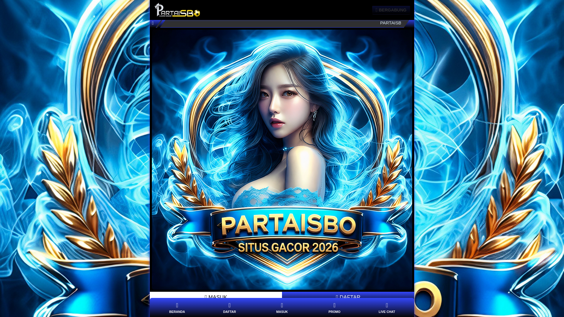 website screenshot of https://partaisbo-gacor.pages.dev/