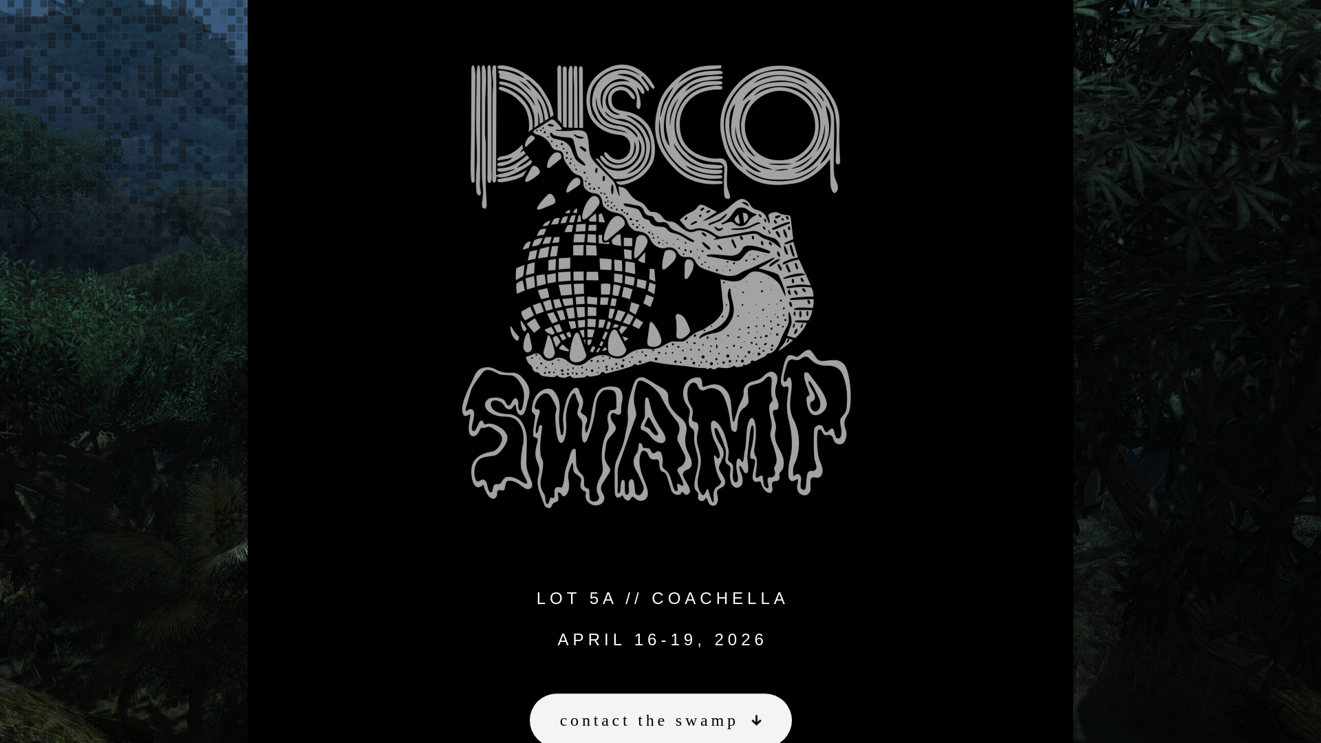 website screenshot of https://discoswamp.com/