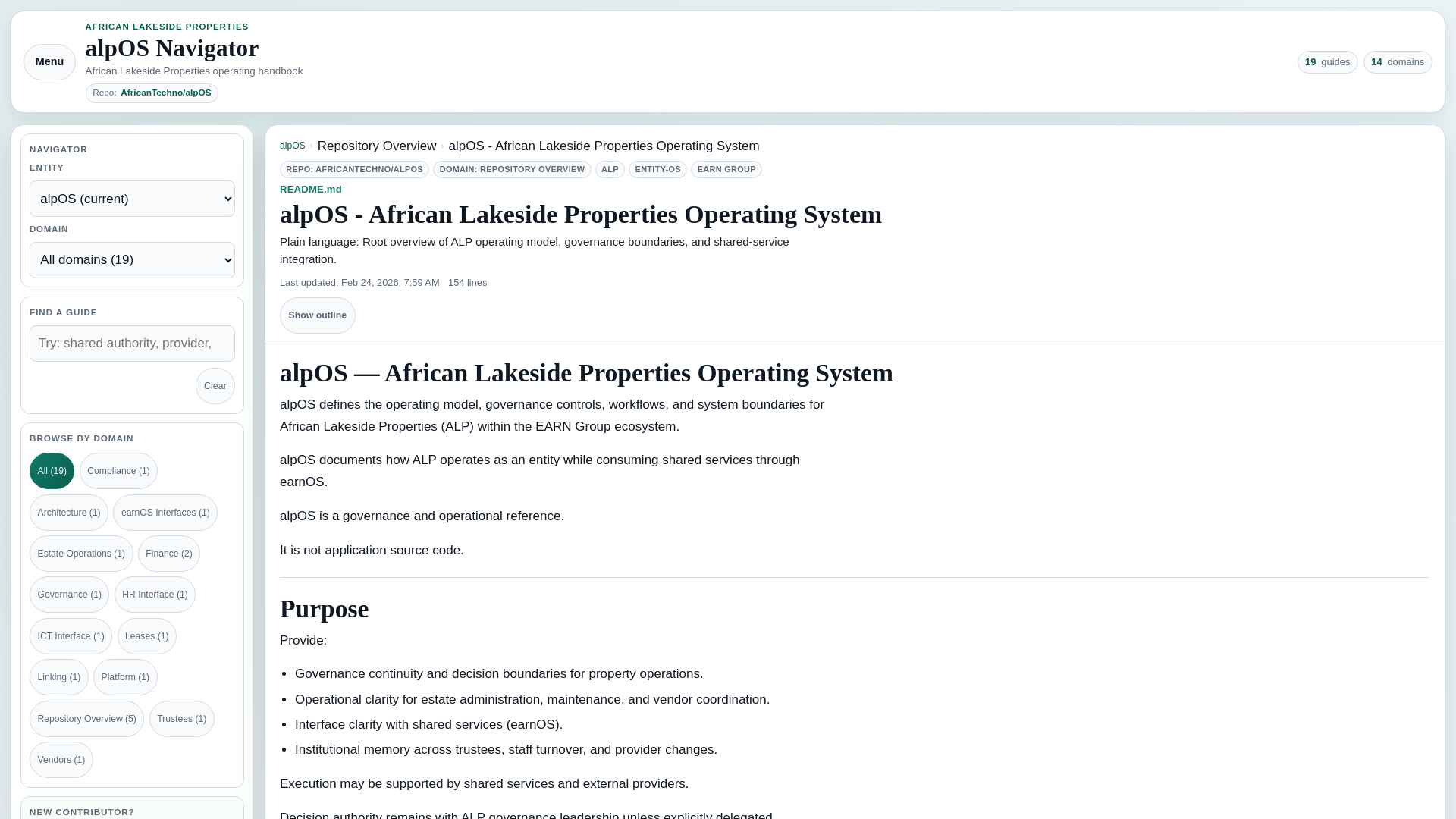 website screenshot of https://alpos-docs-pages.pages.dev/