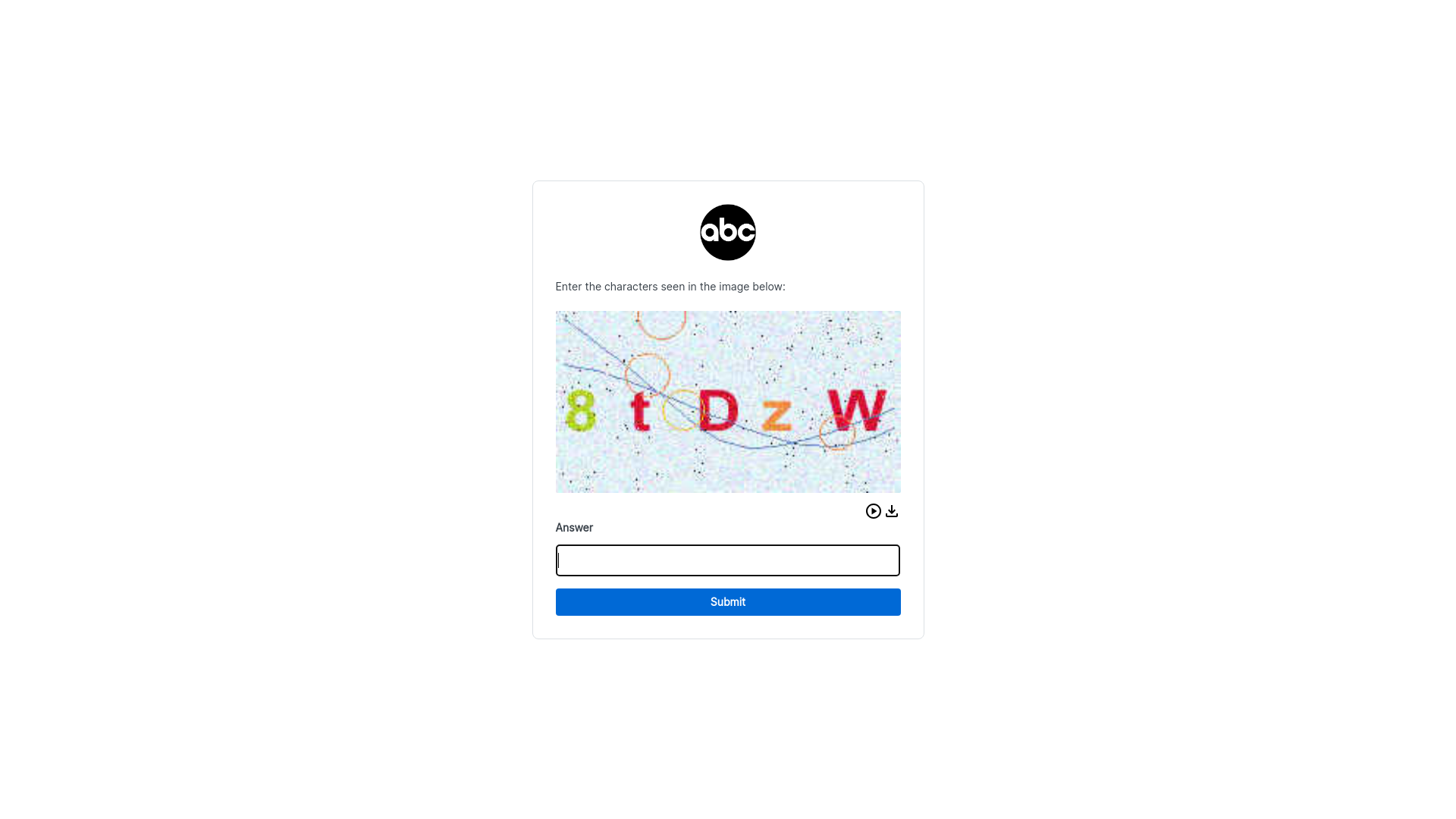 website screenshot of https://idolvote.abc.com/