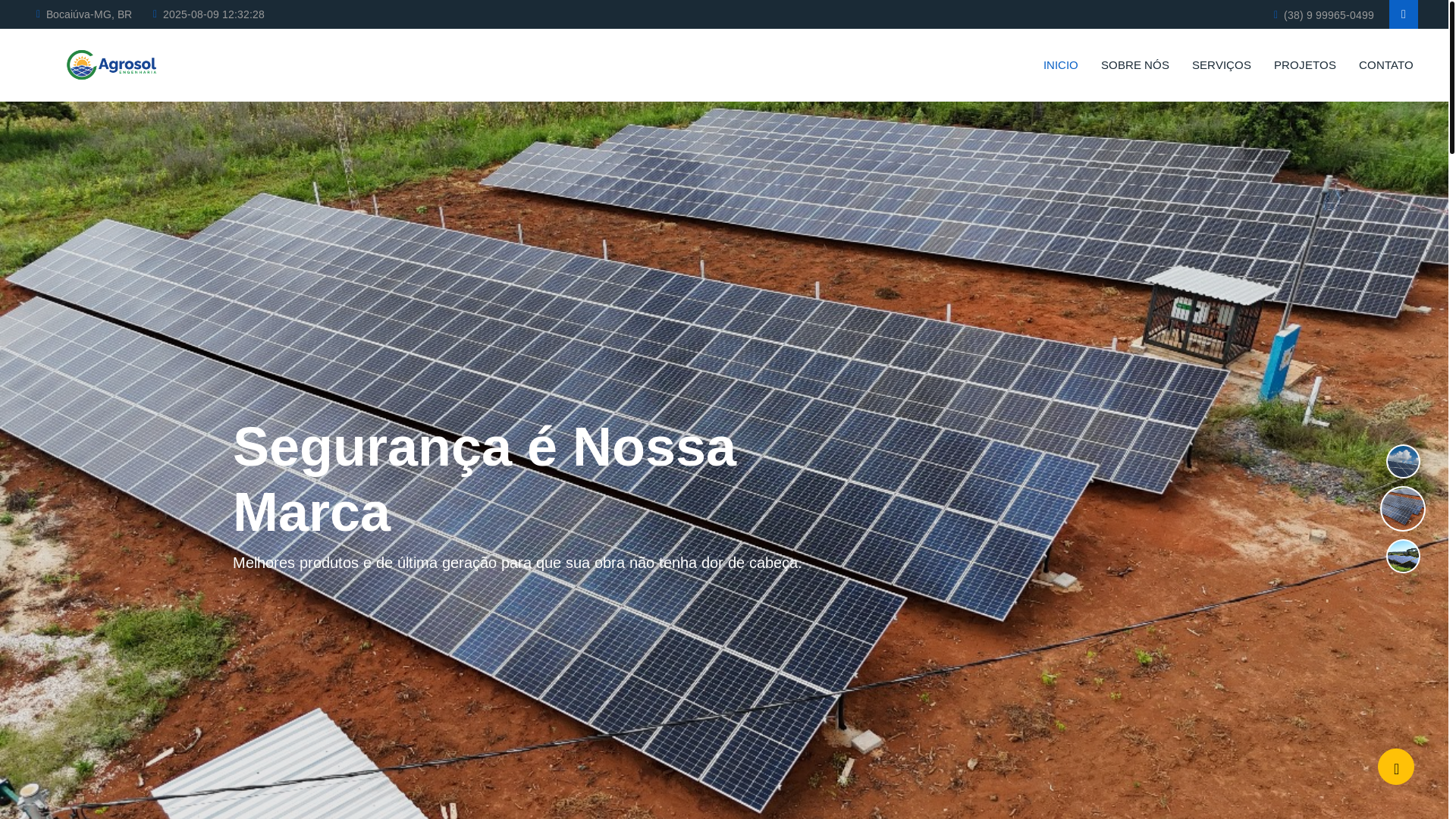 website screenshot of https://agrosolengenharia.com.br/