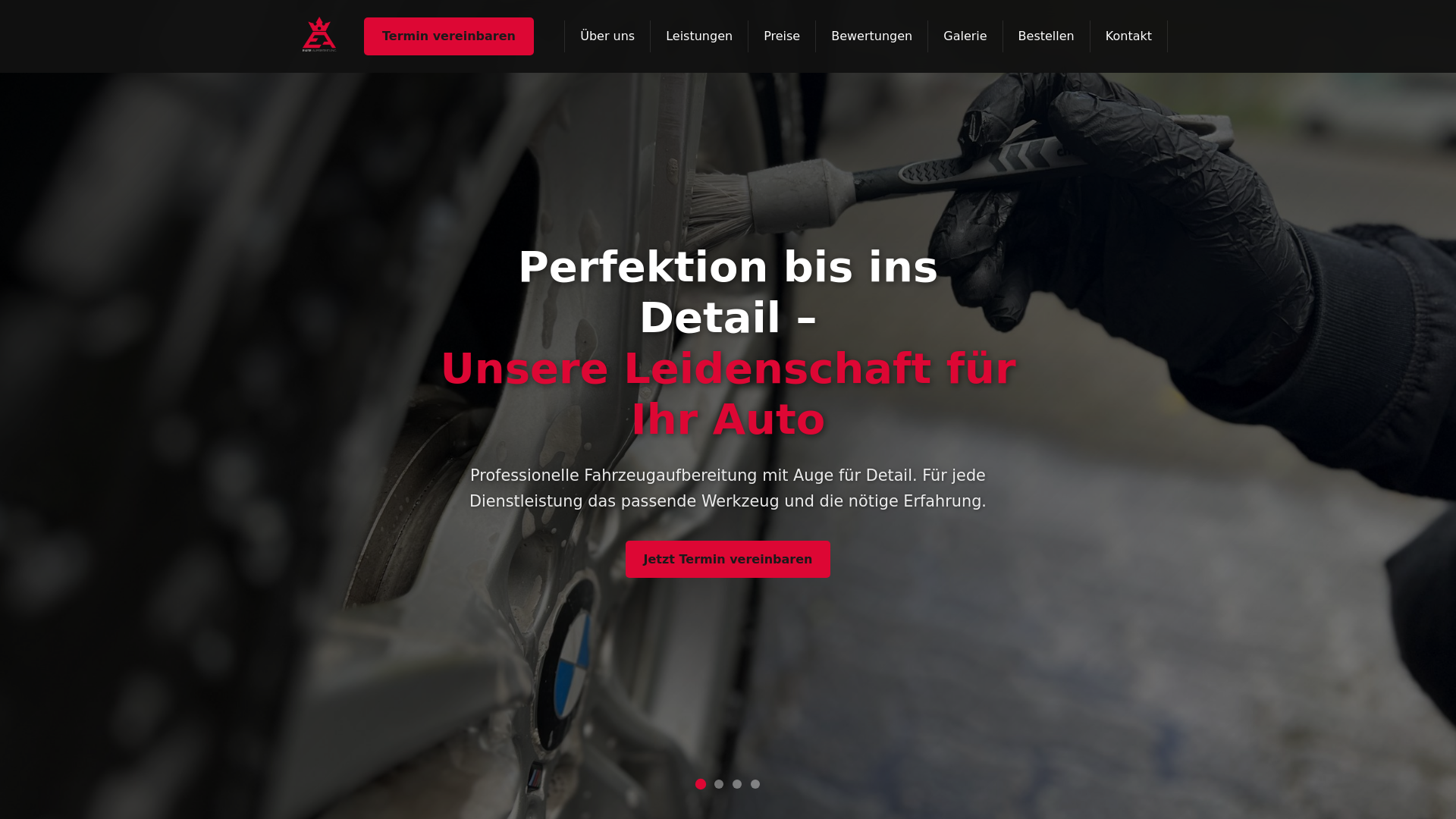 website screenshot of https://ea-aufbereitung---cf.pages.dev/