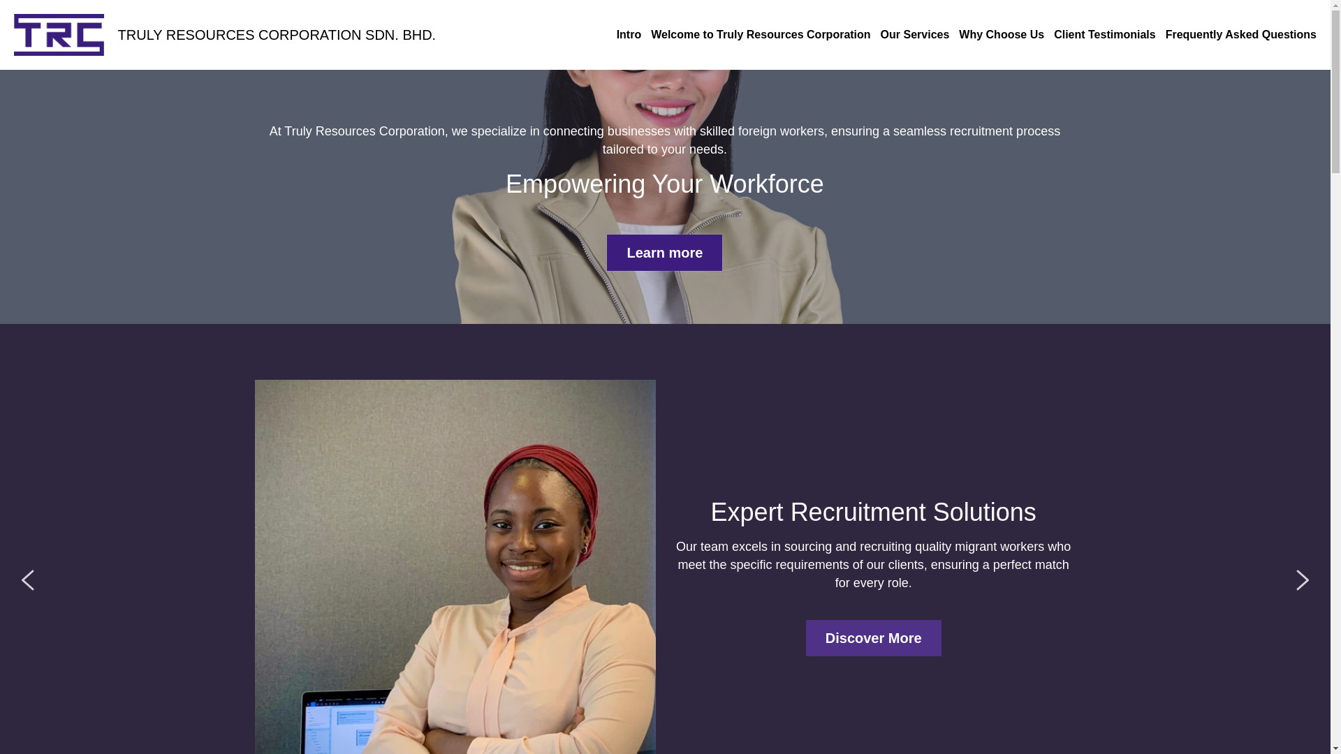website screenshot of https://trcmalaysia.icu/