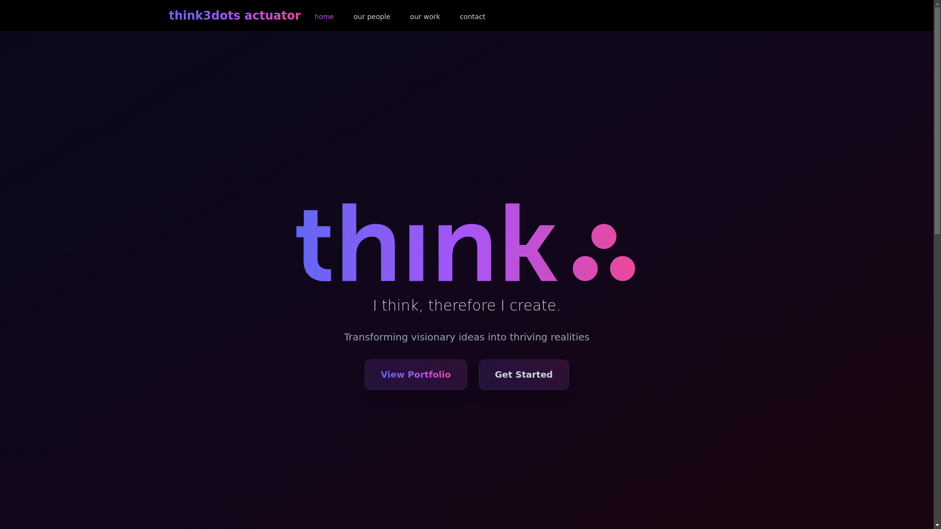 website screenshot of https://t3d-site.pages.dev/