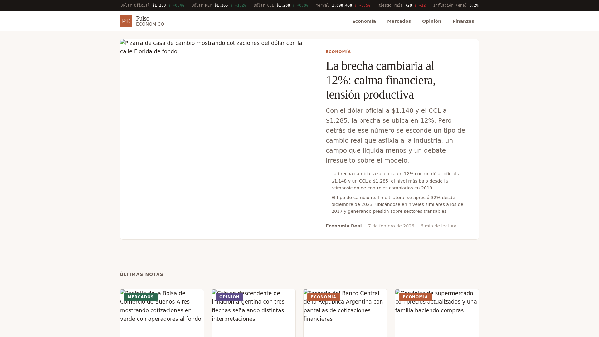 website screenshot of https://portal-economia.pages.dev/