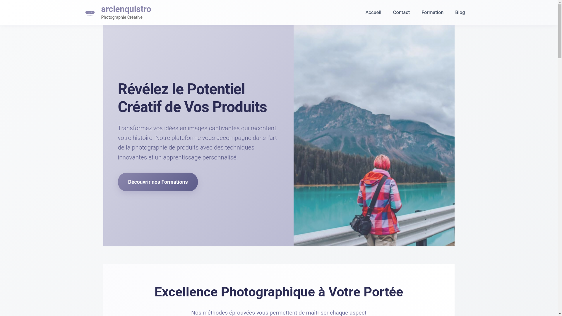 website screenshot of https://arclenquistro.sbs