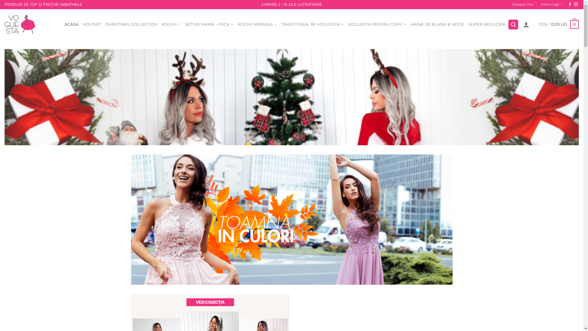 website screenshot of https://voguesta.ro/