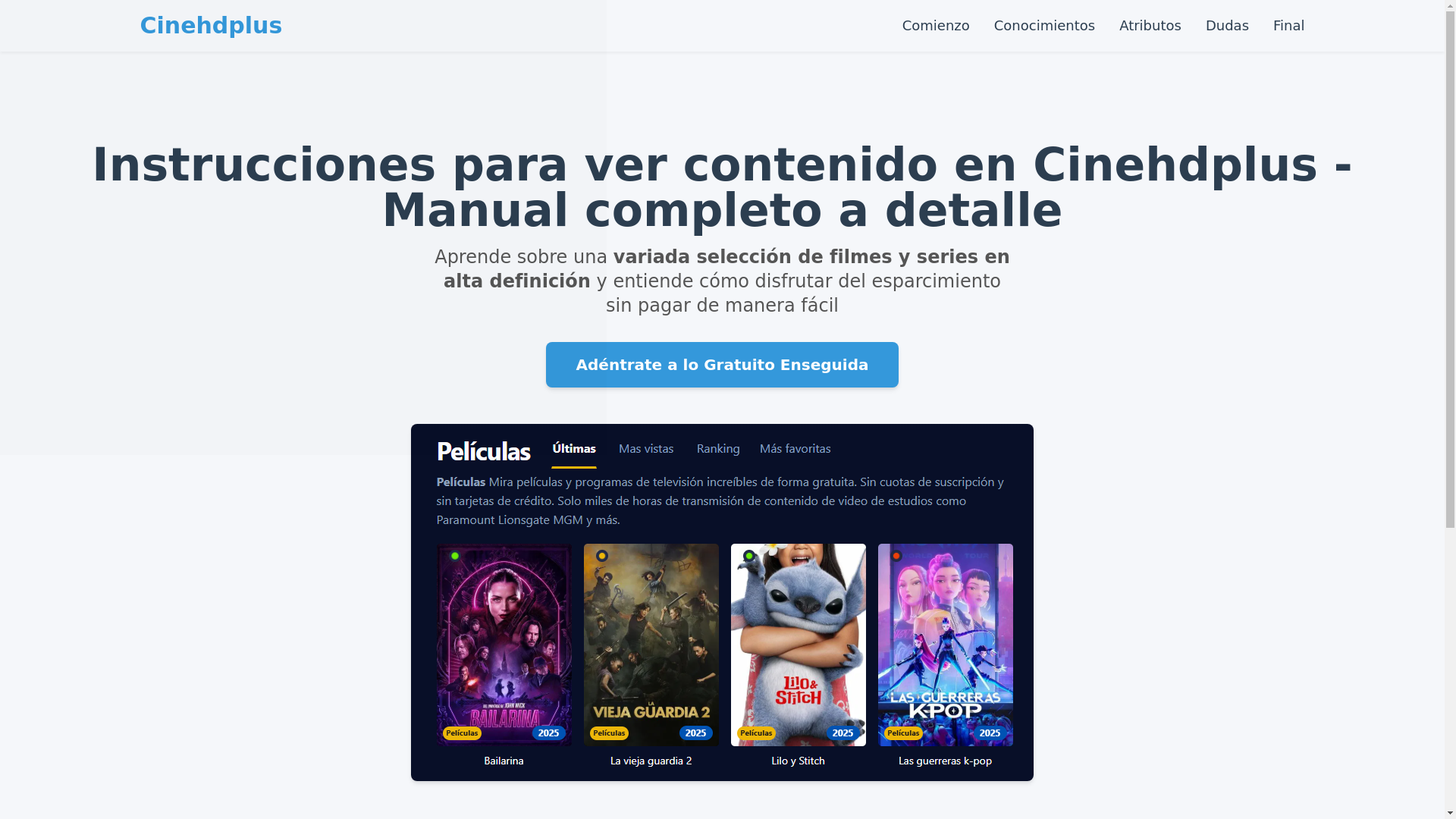 website screenshot of https://cinehdplus-68tw.pages.dev/