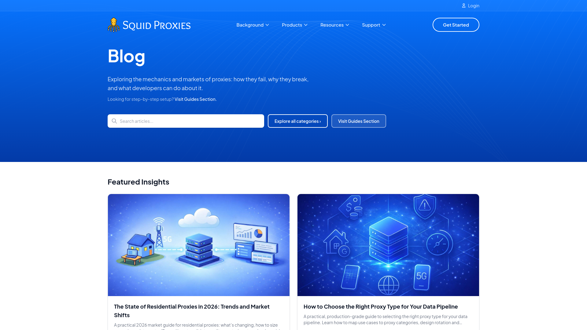 website screenshot of https://squidproxies-blog.pages.dev/