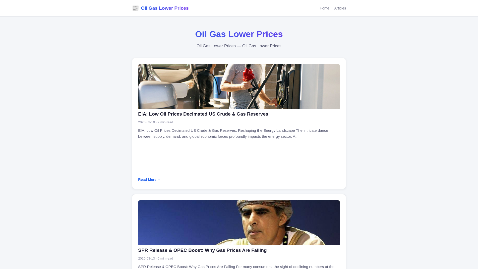 website screenshot of https://oil-gas-lower-prices.pages.dev/