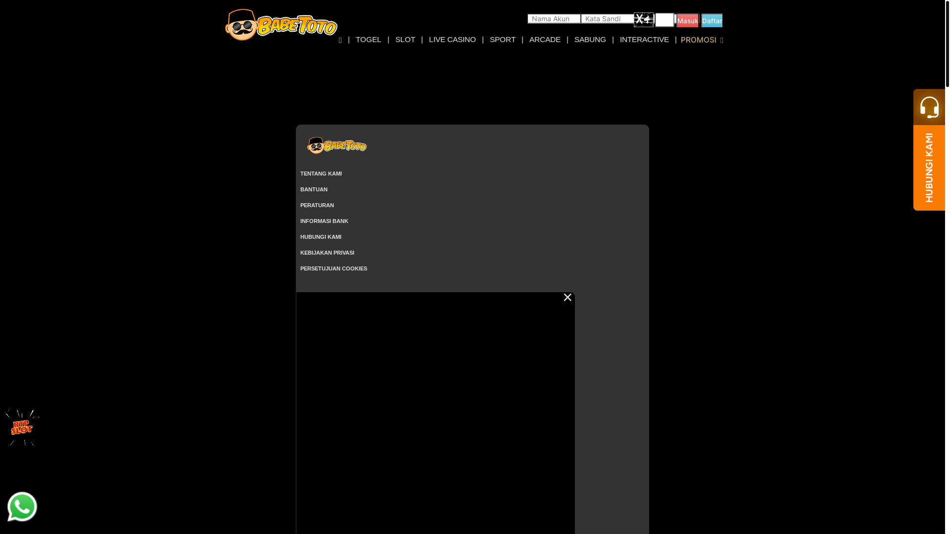 website screenshot of https://babefans.cc/