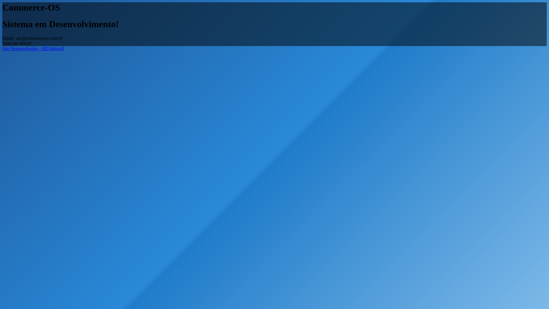 website screenshot of https://commerceos.com.br/
