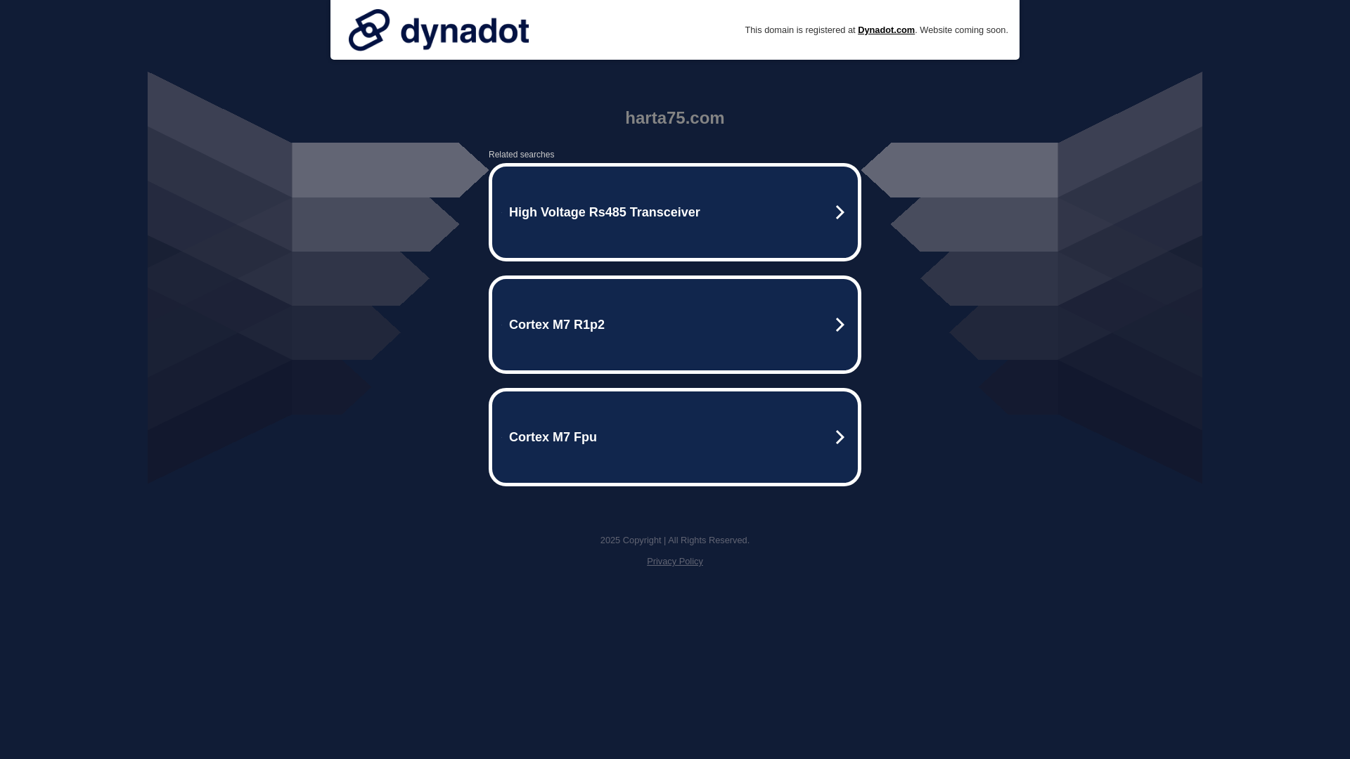 website screenshot of https://harta75.com/