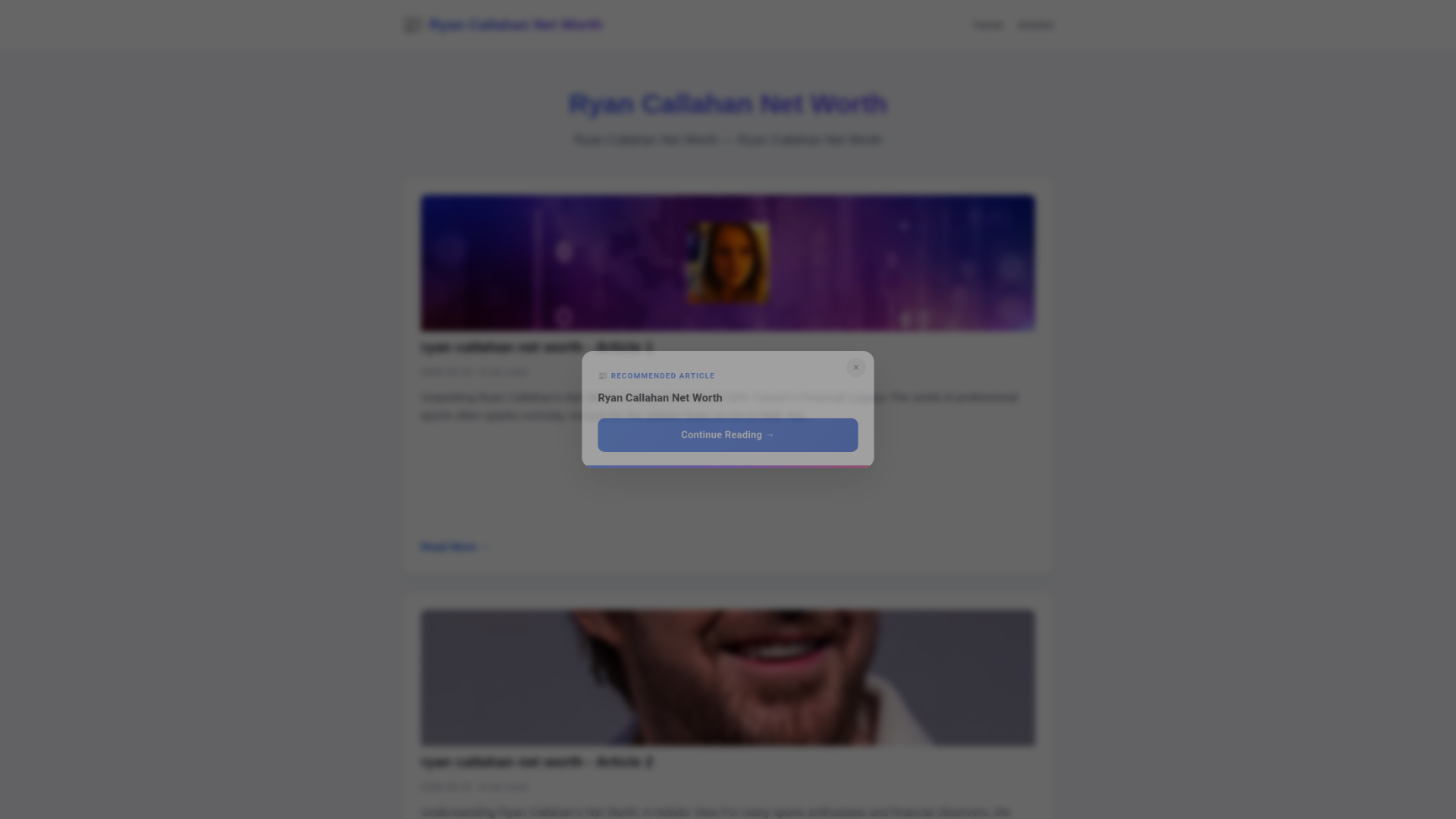 website screenshot of https://ryan-callahan-net-worth.pages.dev/