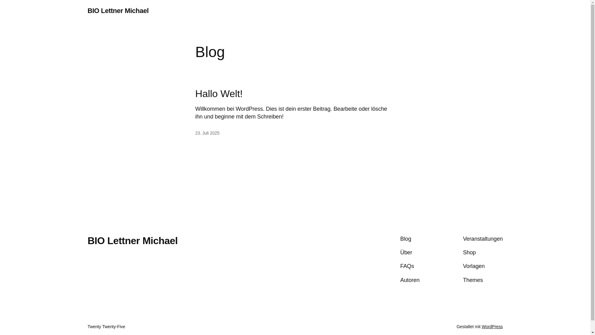 website screenshot of https://klartext-lebensweg.de/