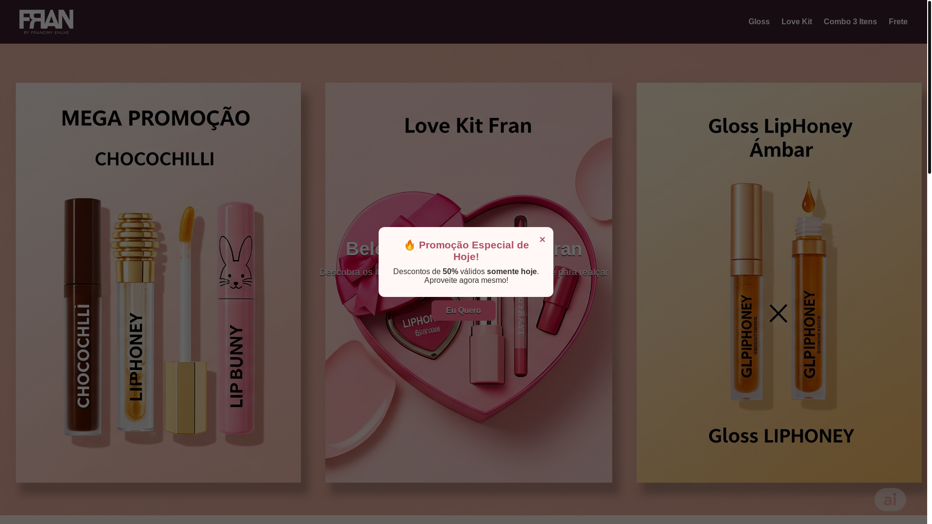 website screenshot of https://francinyfr.shop/