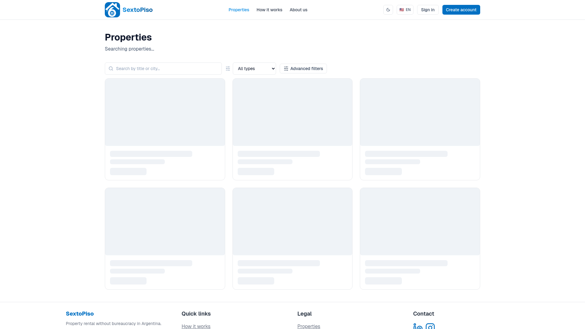 website screenshot of https://sextopiso.com.br