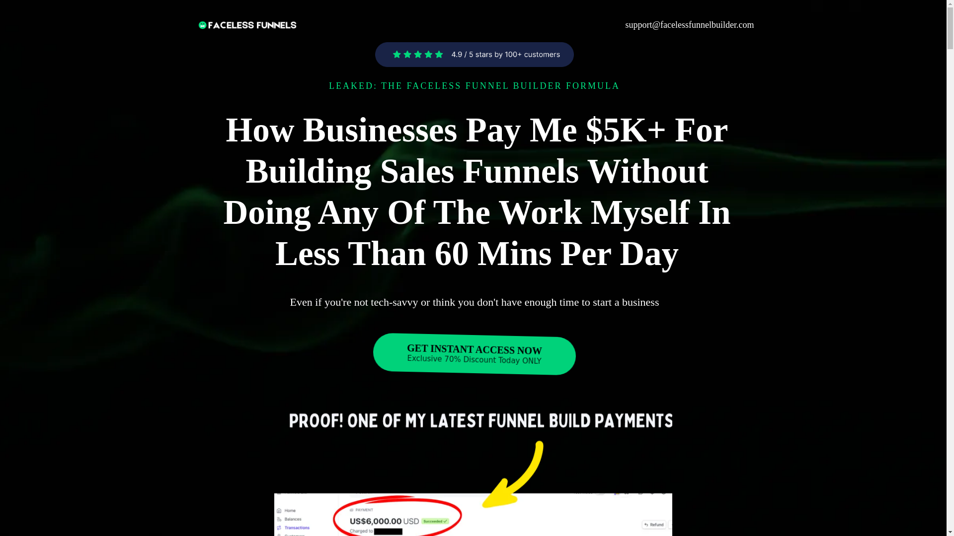 website screenshot of https://hustlehivefunnels.com/