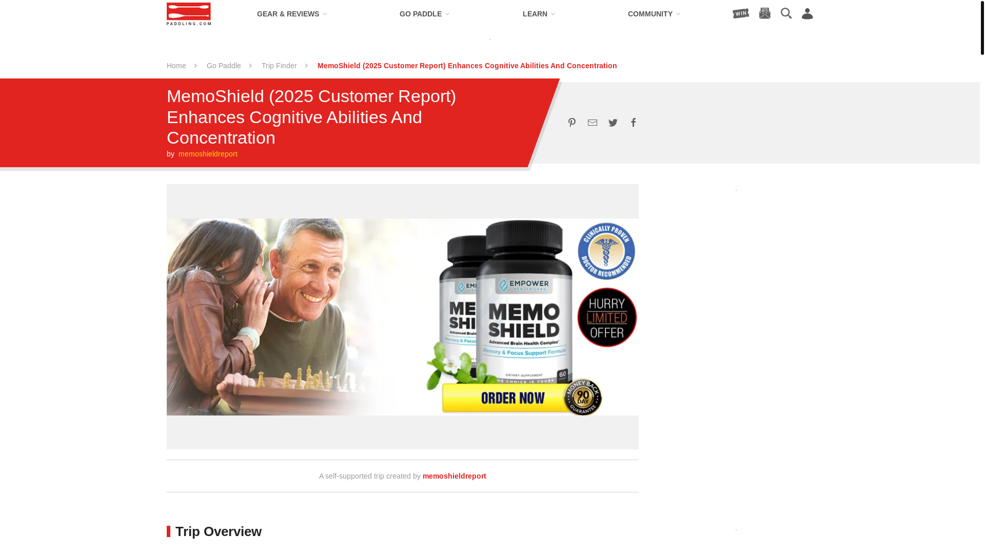 website screenshot of https://paddling.com/paddle/trips/memoshield-2025-customer-report-enhances-cognitive-abilities-and-concentration