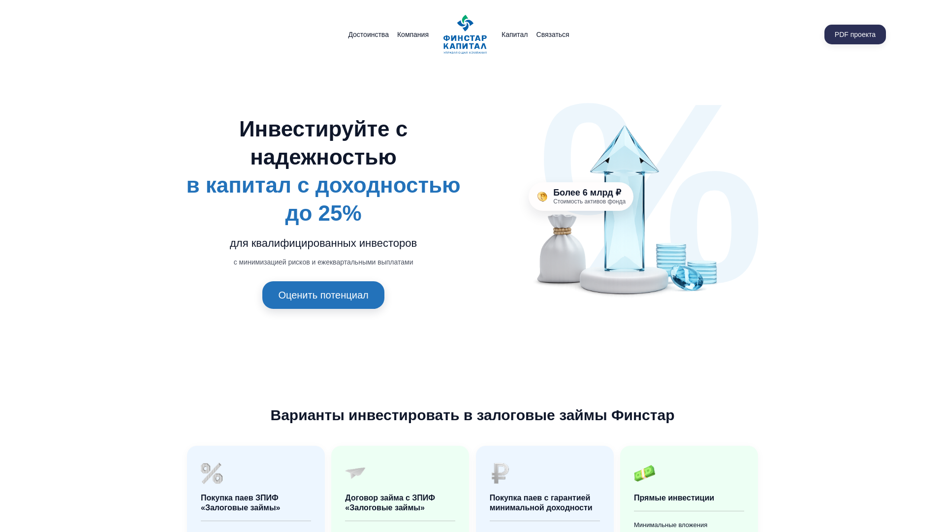 website screenshot of https://chistayainvestitsiya.pages.dev/
