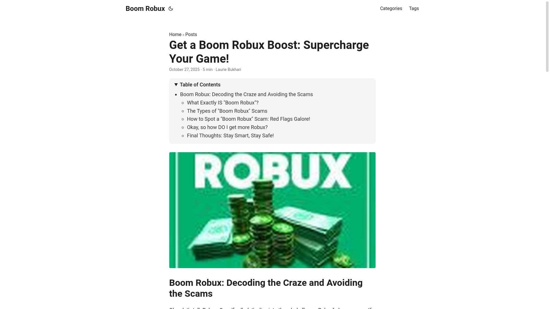 website screenshot of https://boom-robux.pages.dev/