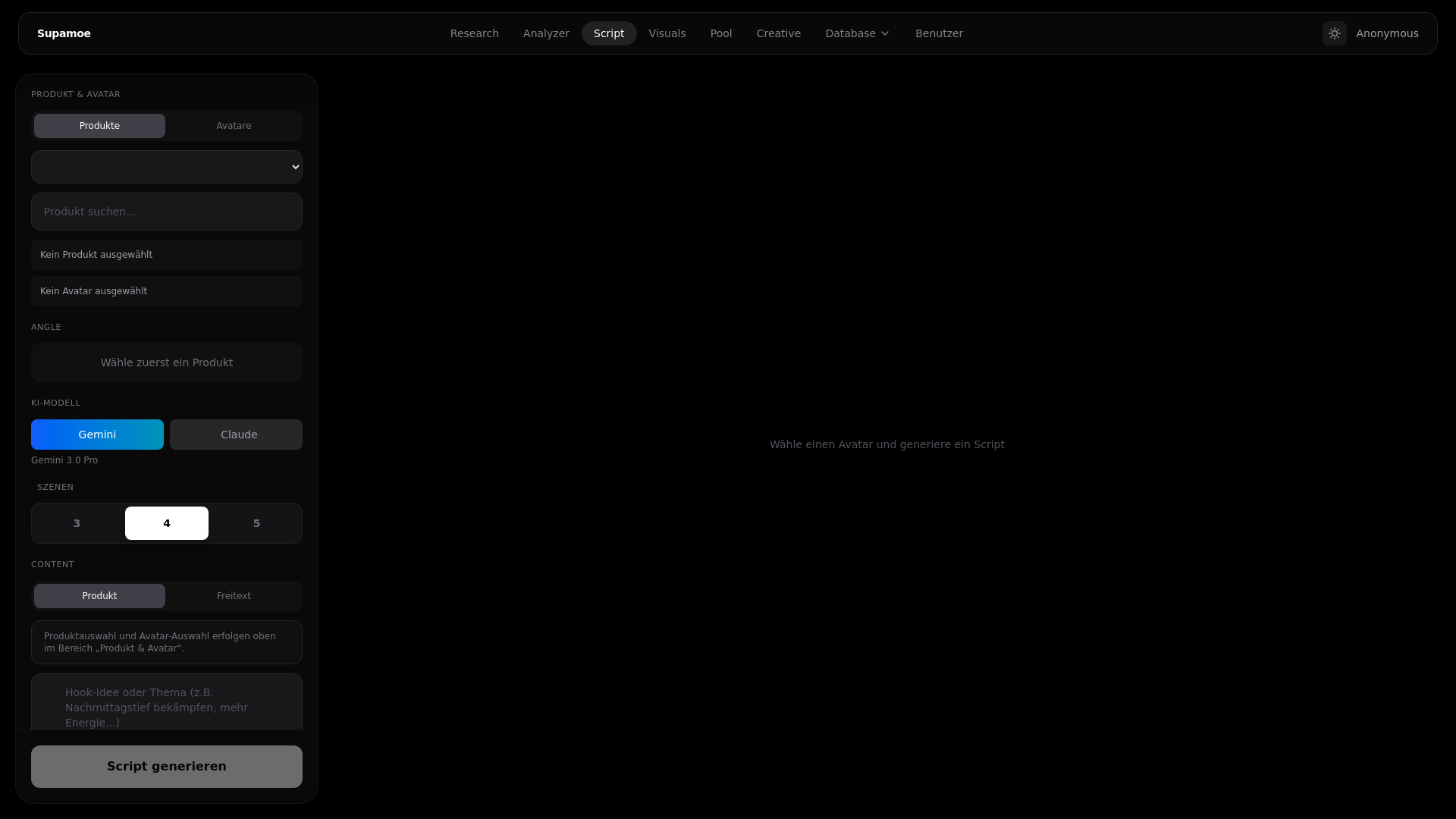 website screenshot of https://supamoe.pages.dev/