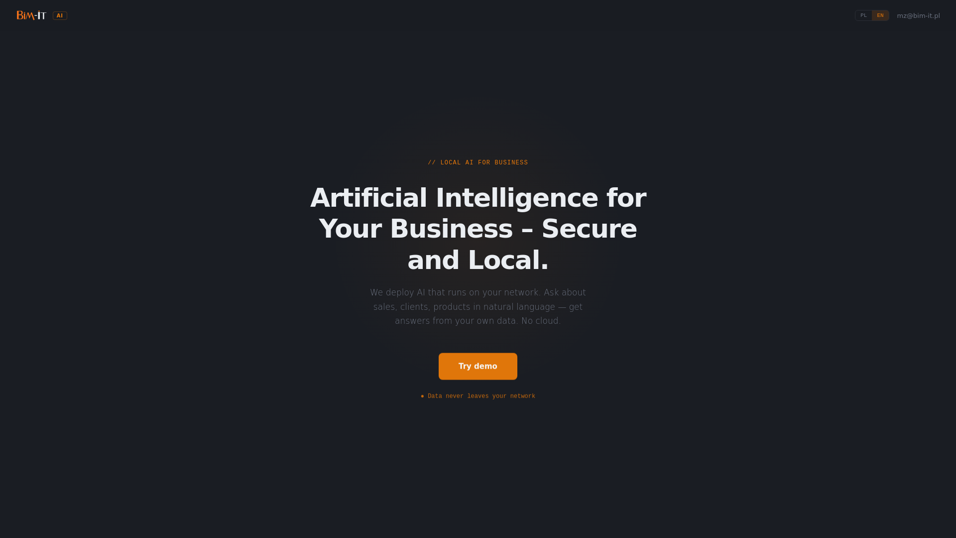 website screenshot of https://bim-it-pl-ai.pages.dev/