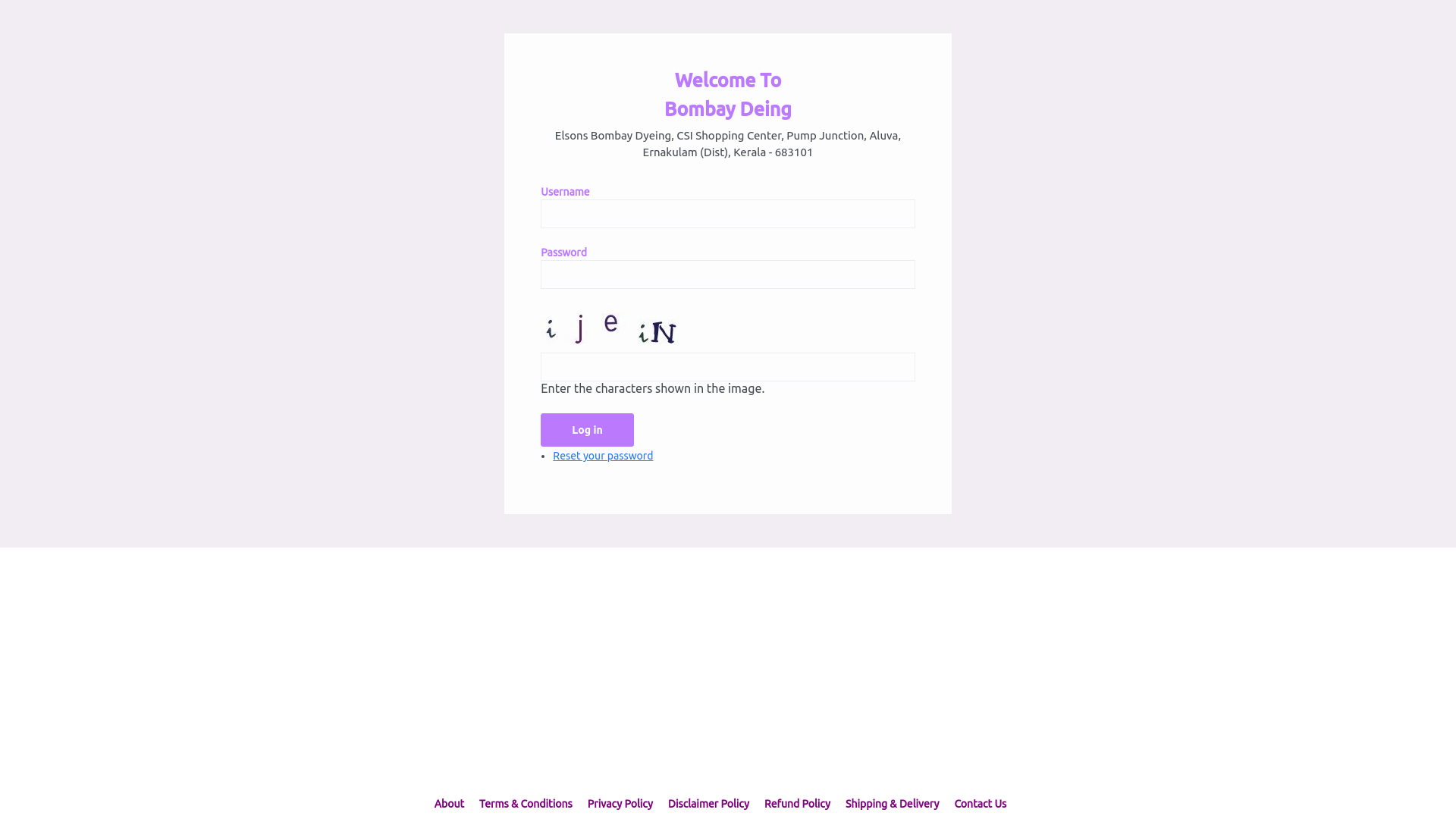 website screenshot of https://elsonbd.co.in/