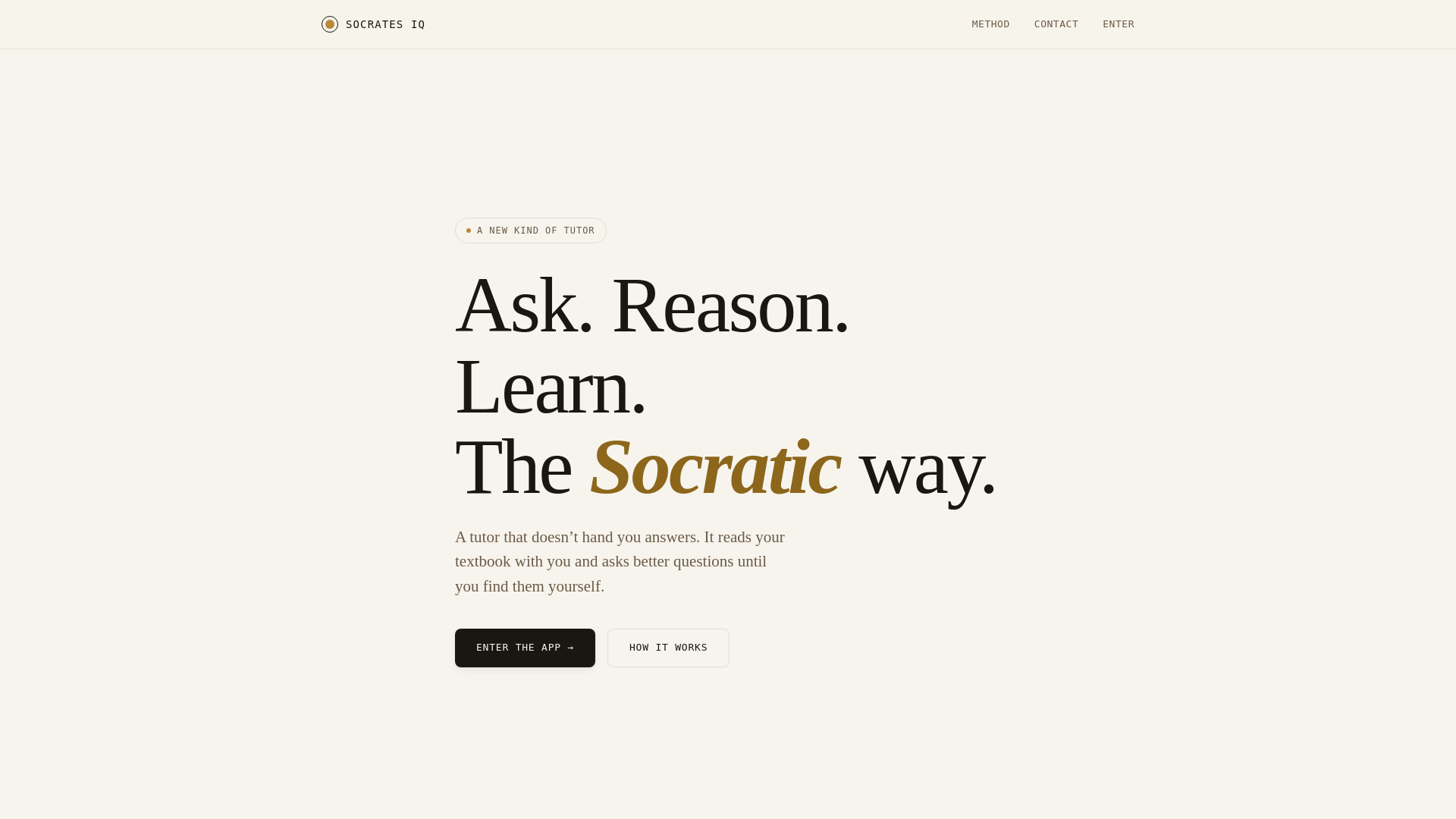 website screenshot of https://socrates-iq-v1.pages.dev/