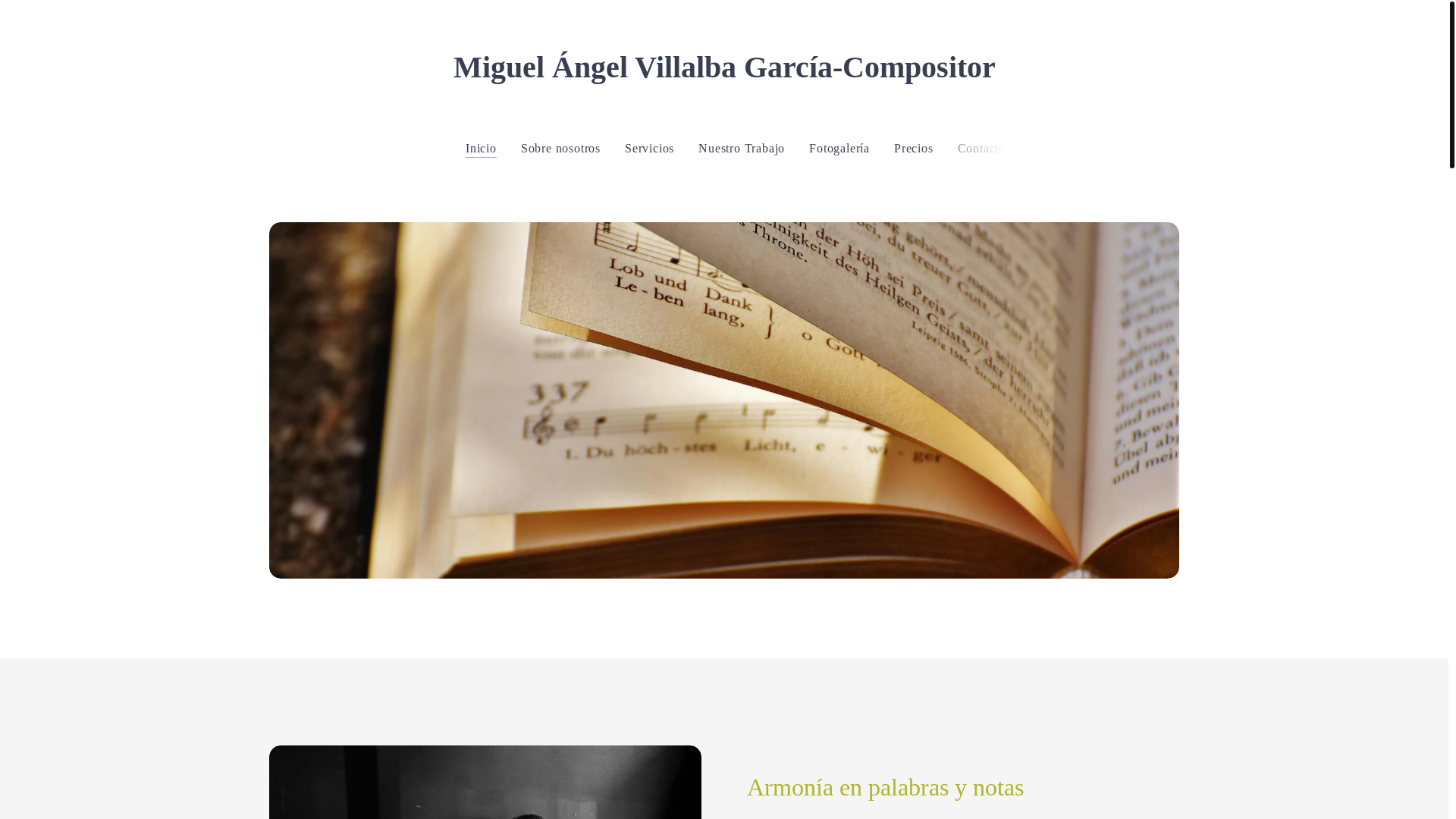 website screenshot of https://miguelangelvillalbagarcia-compositor.es/