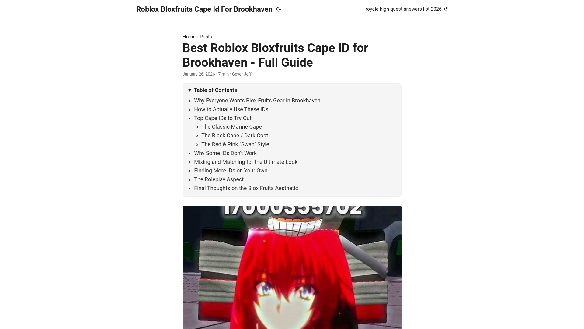 website screenshot of https://robloxbloxfruitscapeidforbrookhaven.pages.dev/