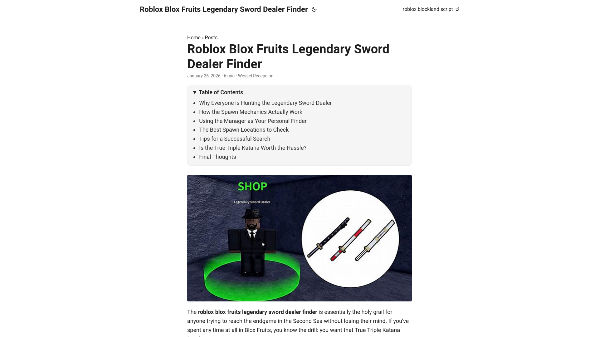 website screenshot of https://robloxbloxfruitslegendarysworddealerfinder.pages.dev/