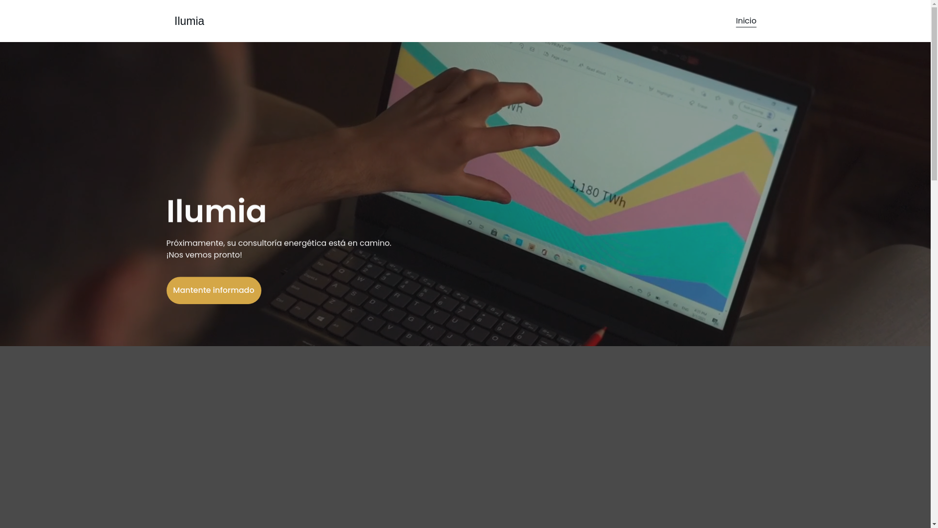 website screenshot of https://ilumiaenergia.com/