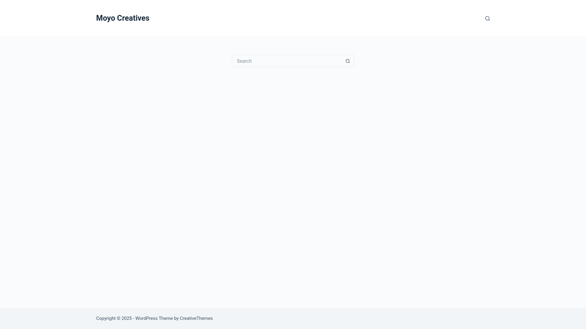 website screenshot of https://moyocreatives.co.za/