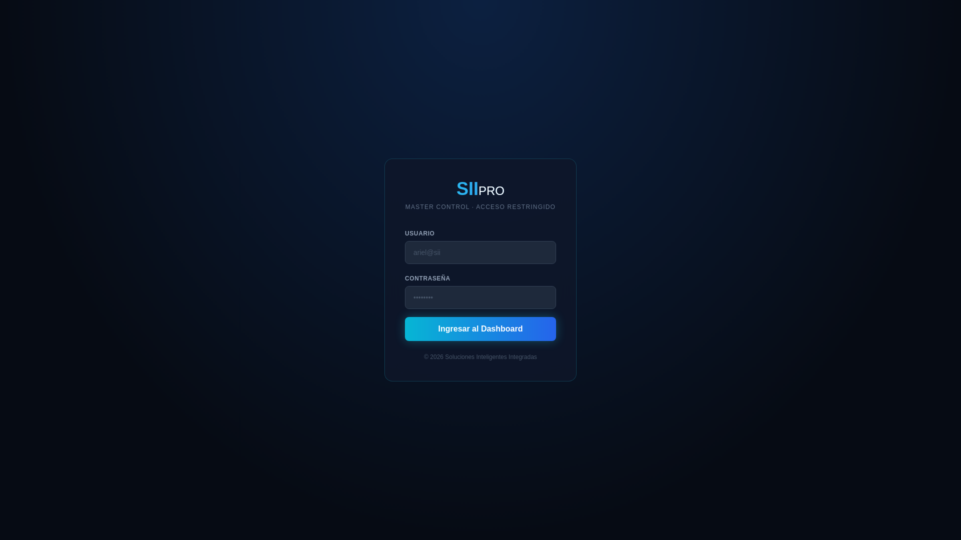 website screenshot of https://siipro.pages.dev/