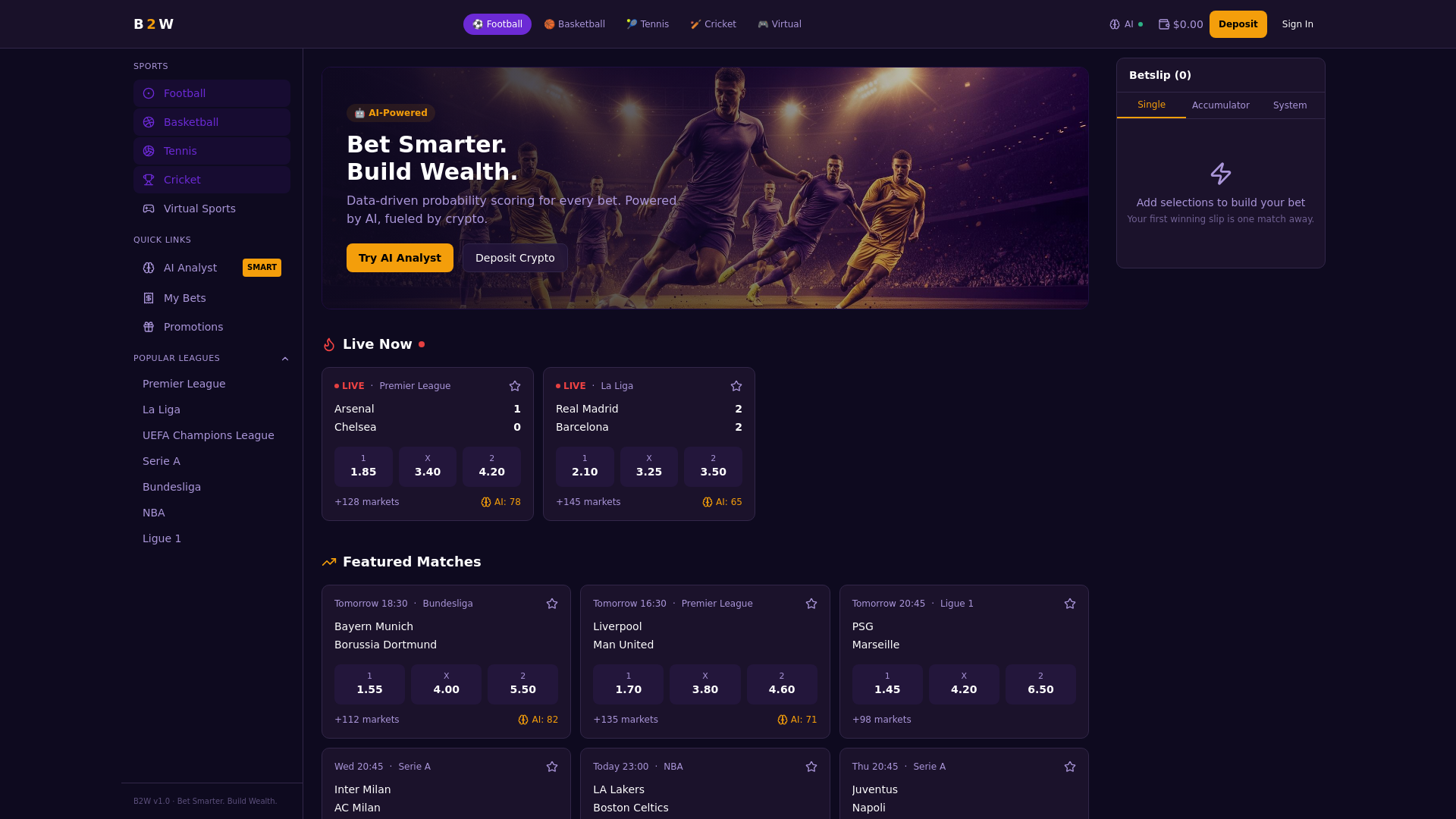 website screenshot of https://bet2wealth.online/