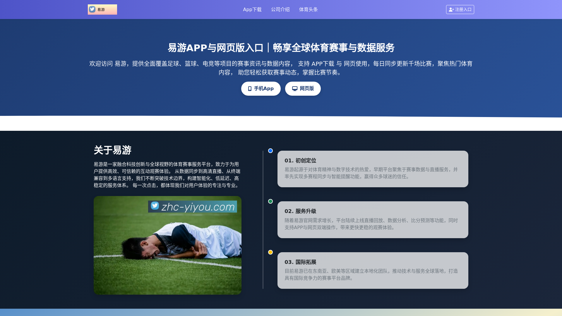 website screenshot of https://zhc-yiyou.com