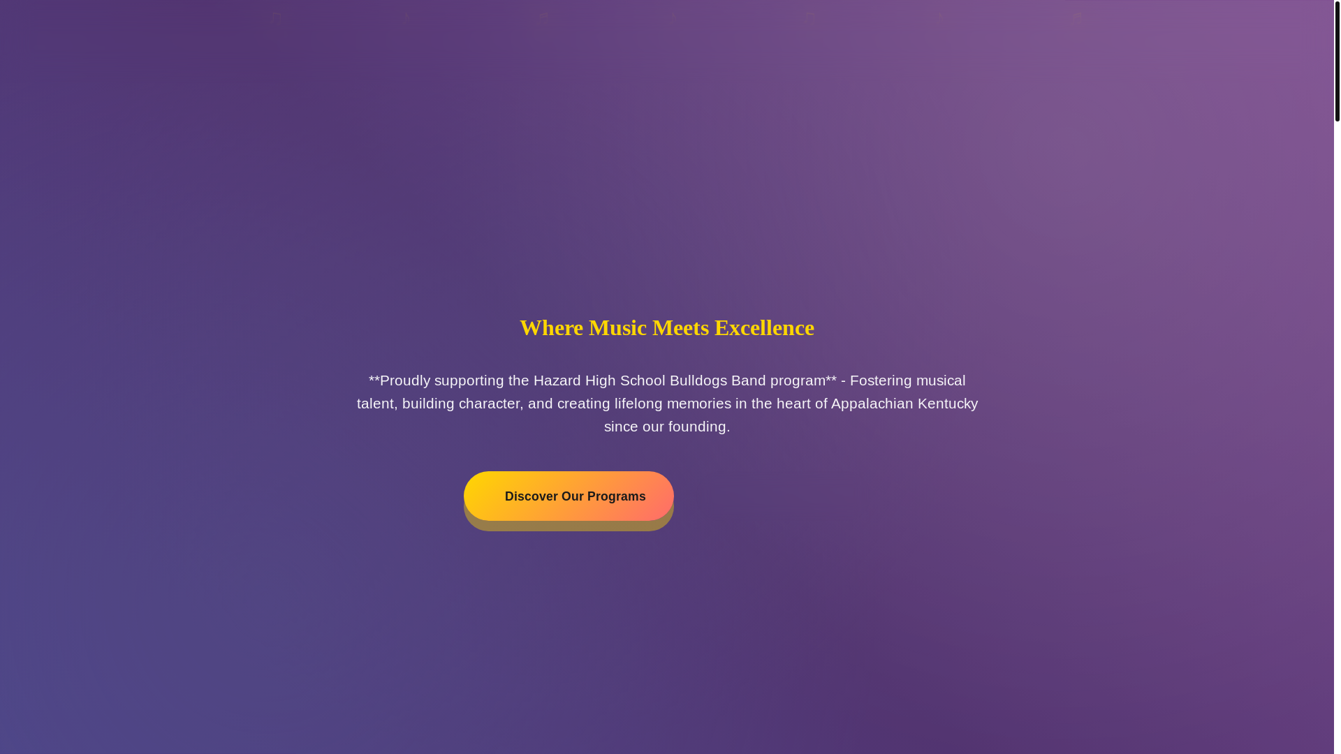 website screenshot of https://hazardband.org/