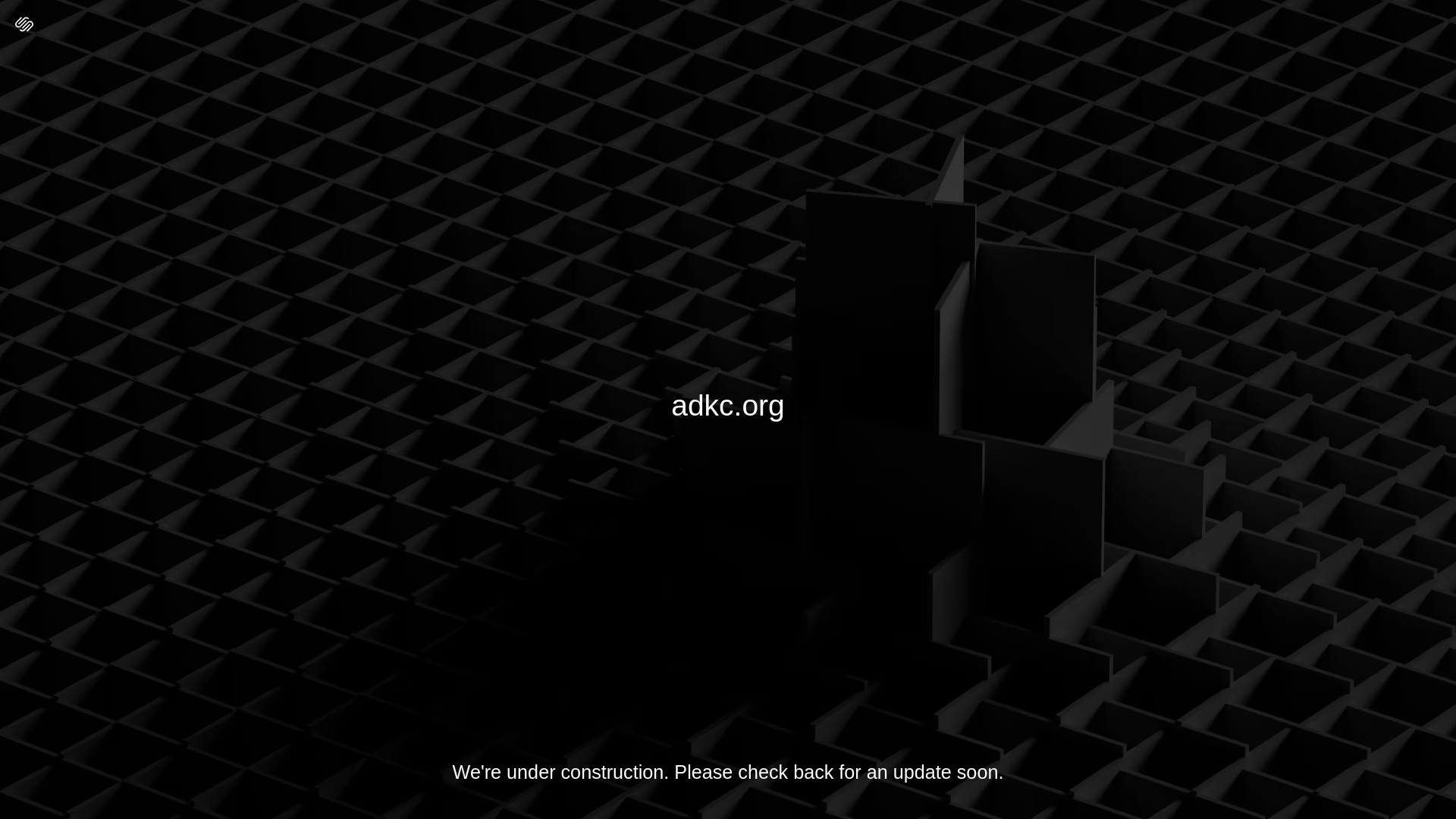website screenshot of https://adkc.org/
