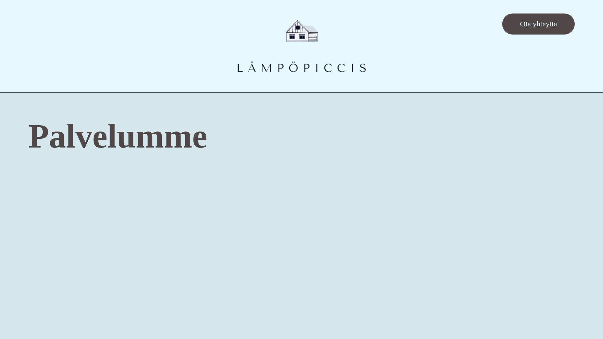 website screenshot of https://lampopiccis.com/