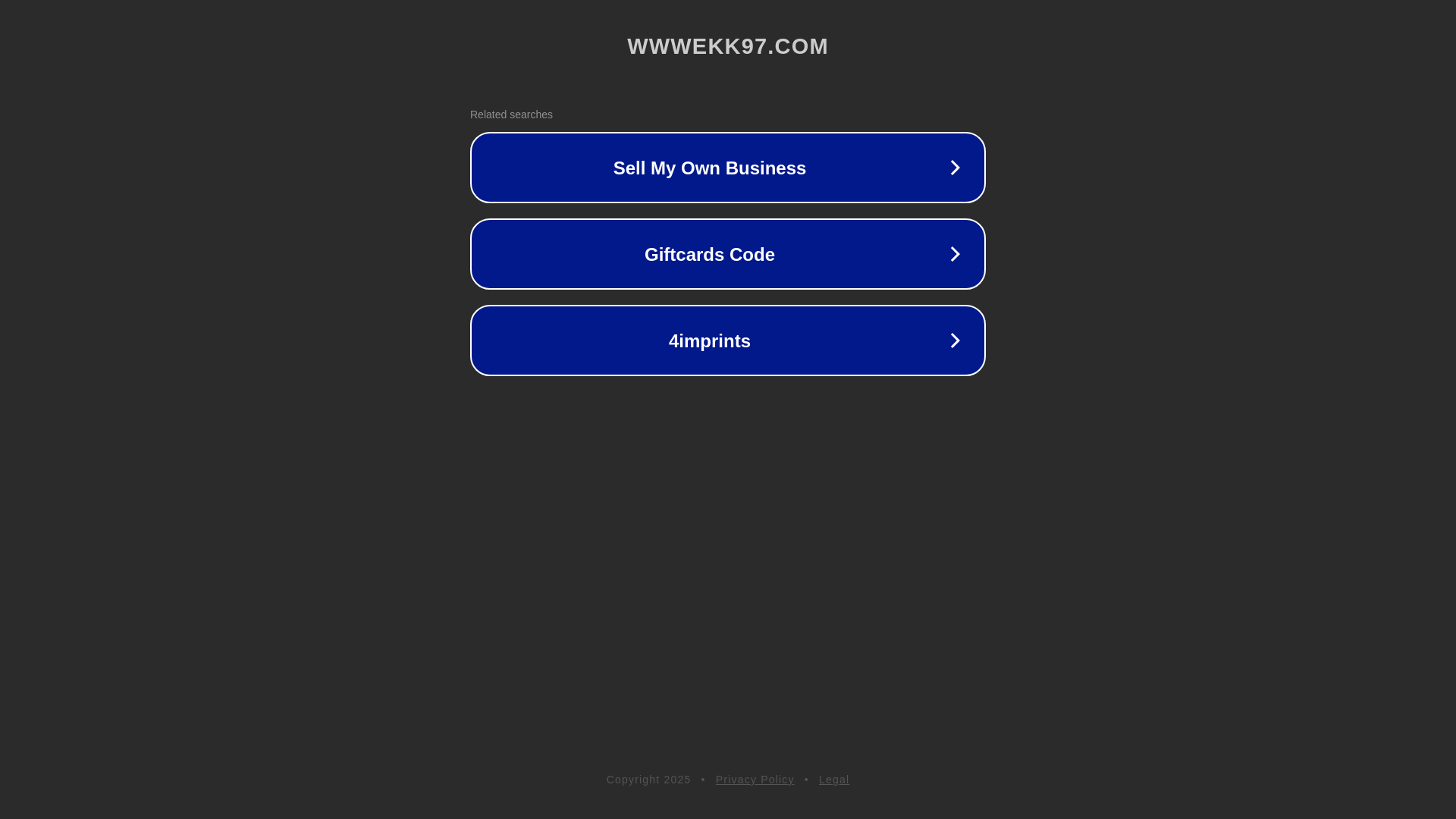 website screenshot of https://wwwekk97.com/