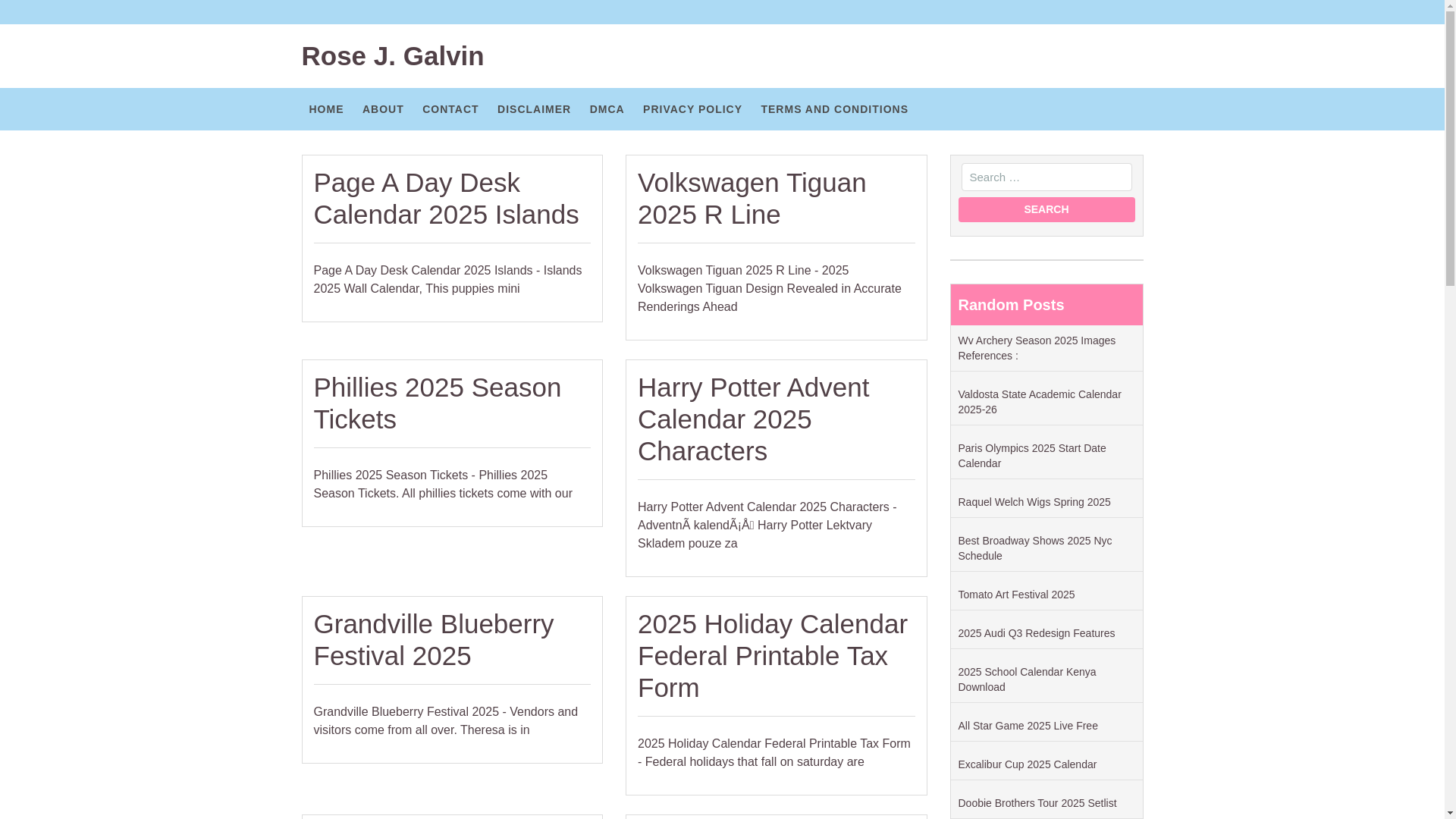 website screenshot of https://rosejgalvin.pages.dev/