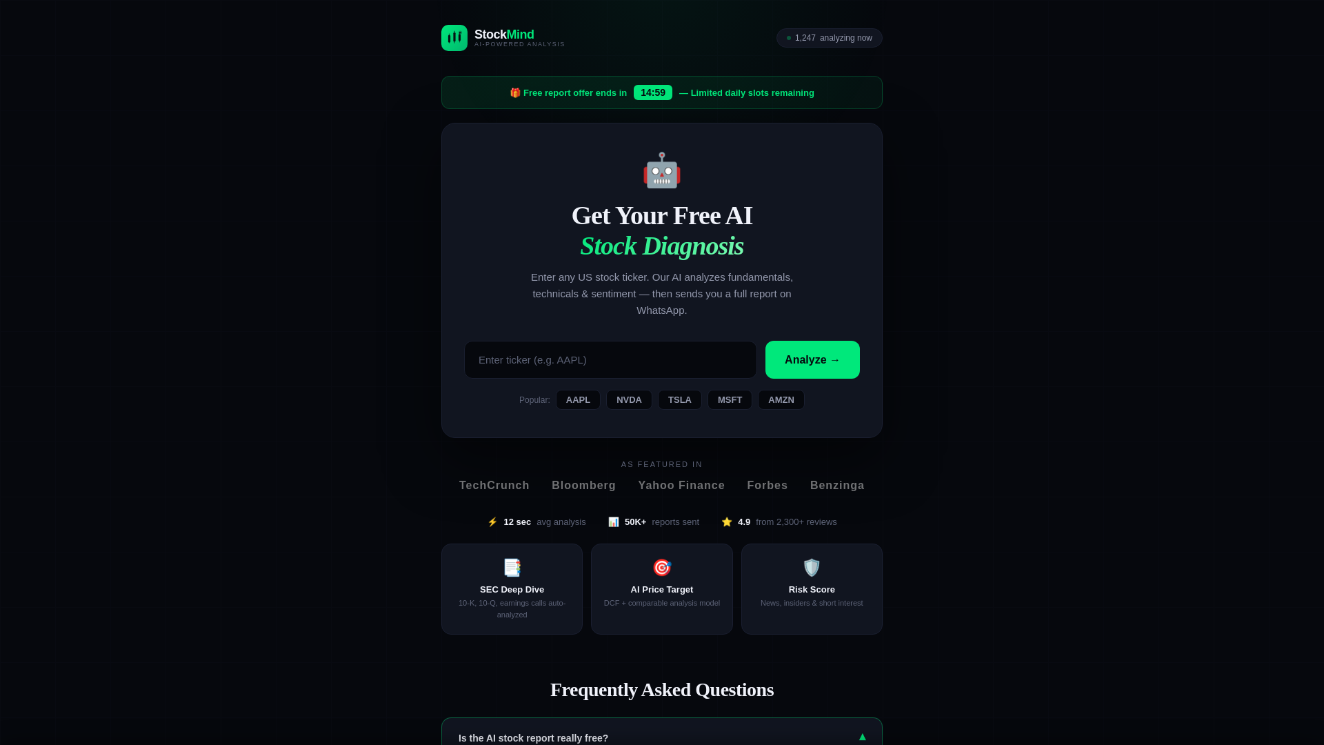 website screenshot of https://nisastocks-us.com