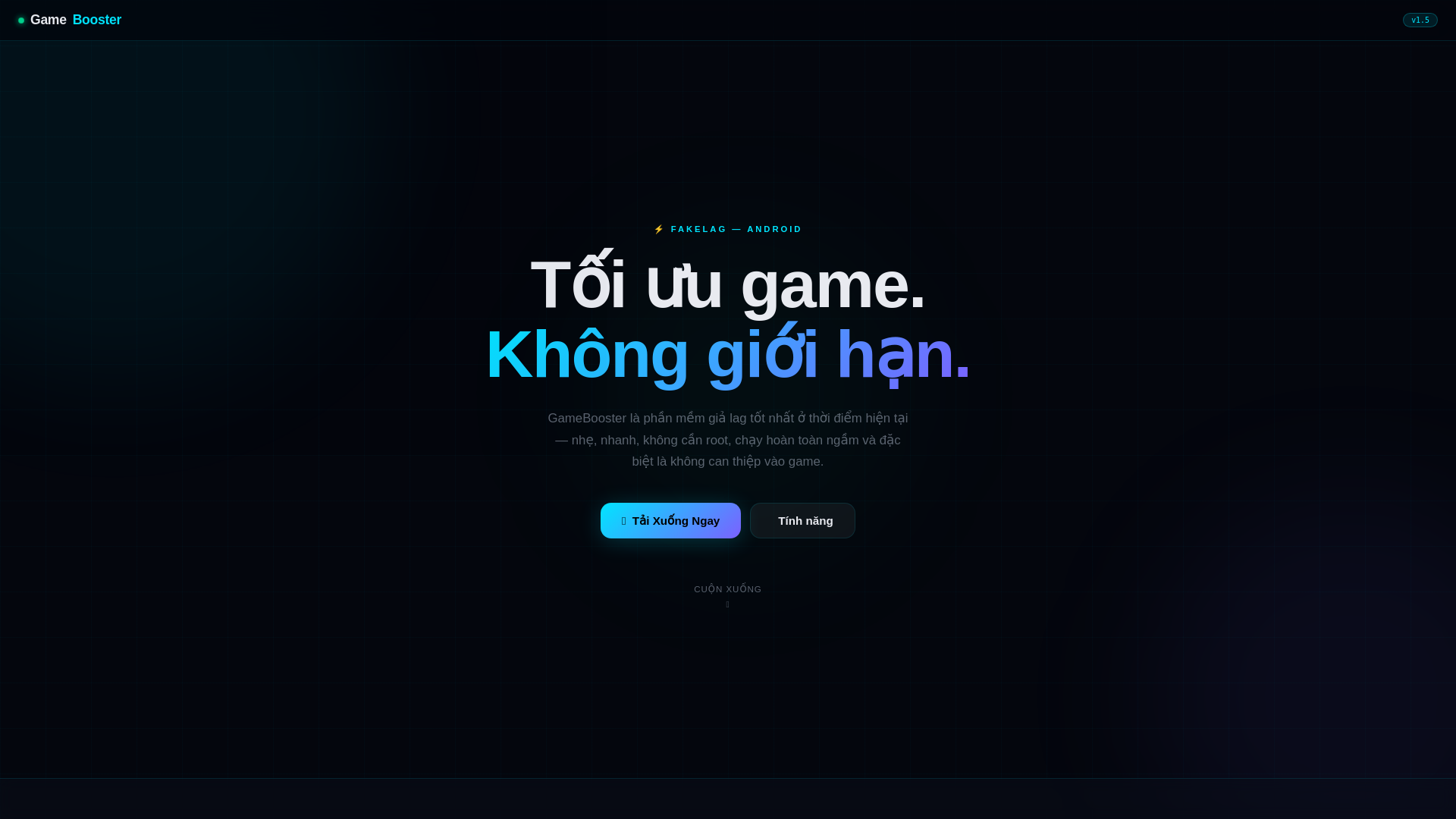 website screenshot of https://gamebooster-5r2.pages.dev/