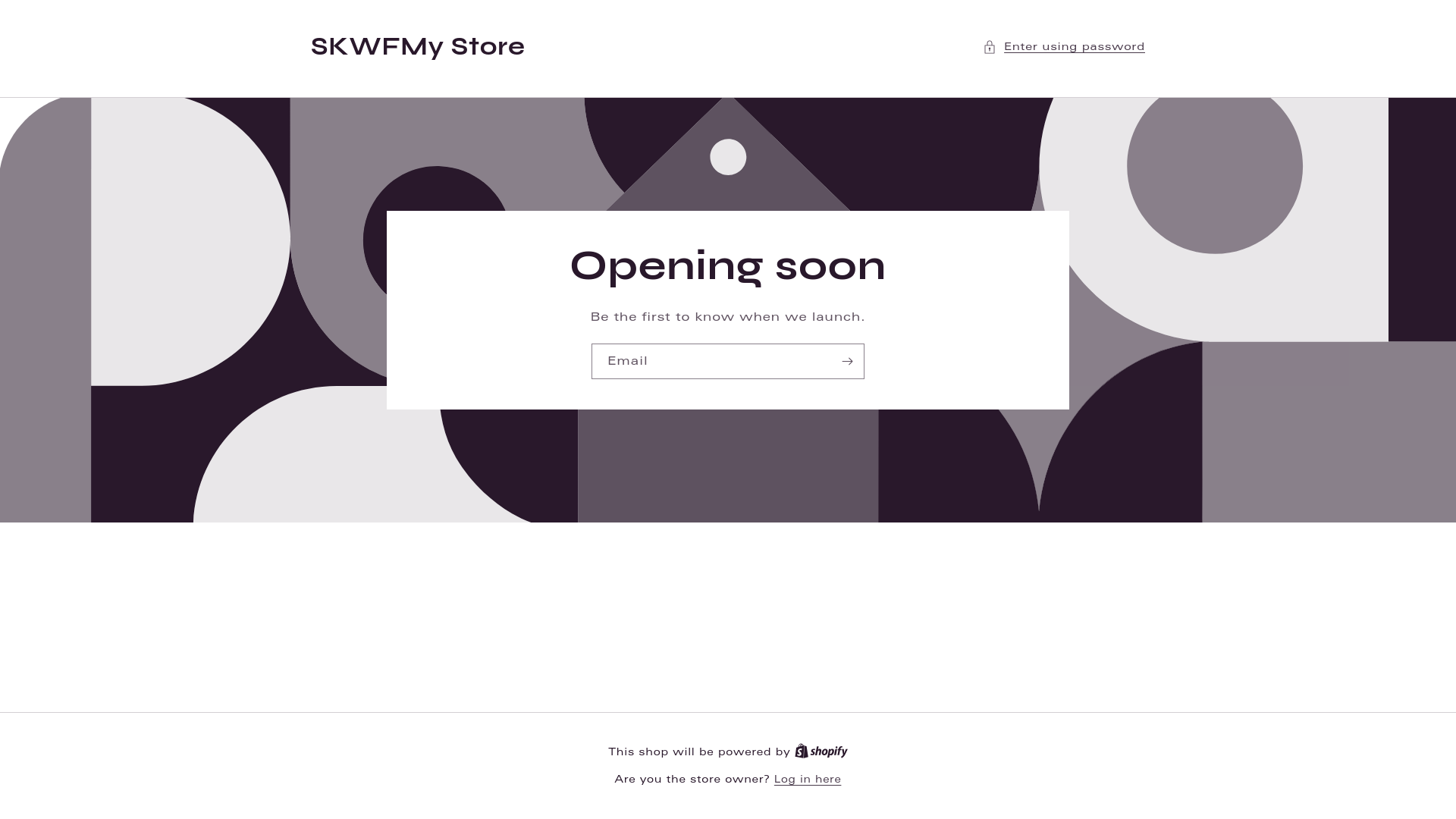 website screenshot of https://skwfmystore.com/